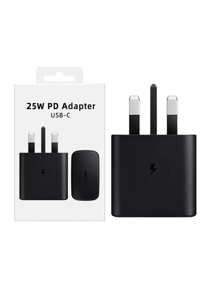 JOYFOCUS Fast Charger for Charger Head 25 watts, S23 Ultra S23 Plus S23 S23 S22 Ultra S22 S21 Ultra S21 S21 A54 A53 A52 A32 - Image 1